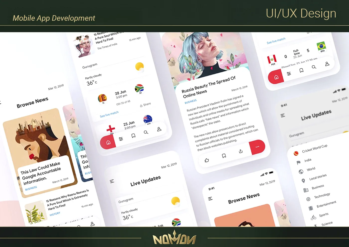 News App Concept